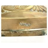 Antique Pair Russian / Polish Brass Shabbat Candlesticks #2