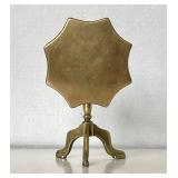 Antique English Brass Tilt-top Candle Reflector #2