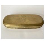 Antique Swedish Brass Tobacco Box