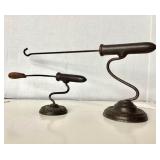 Pair of Antique Wrought Iron Goffering Irons