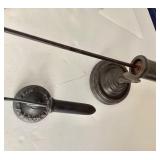 Pair of Antique Wrought Iron Goffering Irons