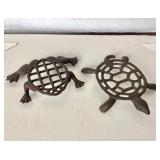 Pair of Antique Figural Trivets