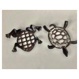 Pair of Antique Figural Trivets