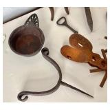 Group of Assorted Antique and Vintage Iron Wares