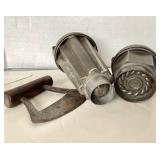 Group of Assorted Antique Tin and Iron