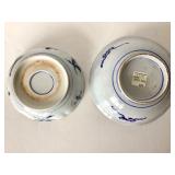 Pair of Antique Imari Ware Bowls