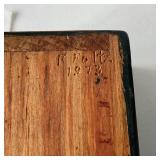 Pair of Vintage Painted Wooden Boxes