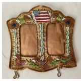 Antique Beaded Iroquois Whimsy Frame