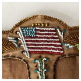 Antique Beaded Iroquois Whimsy Frame