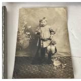 Group of 3 Small Antique Frames With Old Photos