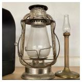 Group of Antique Lighting