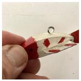 Group of Vintage Hand Crafted Fishing Decoys and Frog Lures