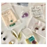 Jewelerymaker’s Group of Loose Semi-precious Gemstones and Unidentified Stones