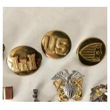 Group of Military, Fraternal and Religious Collectibles