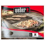 WEBER GRIDDLE/GRILL GRATES, NEW #6506