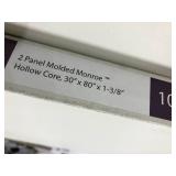 30" 2 PANEL MOLDED DOOR, INTERIOR