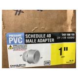 SCH 40, MALE ADAPTER