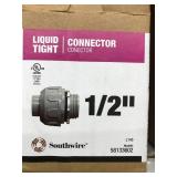 LIQUID TIGHT CONNECTOR 1/2IN