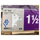 PVC/DWV 45 WYE