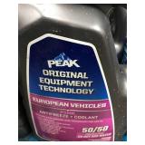 2 @ 1 GAL PEAK EUROPEAN VEHICLES PINK ANTIFREEZE & COOLAN