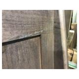 NEW, KING HEADBOARD WITH FLAWS