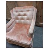 Mid Century Modern Velvet armchair