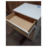 5 drawer white crafts or work cabinet