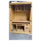 Solid wood All in one Office cabinet/desk