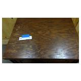 Vintage sewing machine cabinet