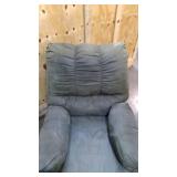 Green Mircofiber Recliner
