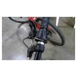 OBX blue mountain bike and Trek 820 Mountain Bike