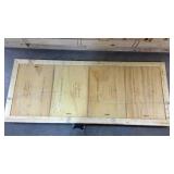 Handcrafted wall decor of pheasants and flowers on reused wooden wine crates 5