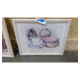 set of framed Beatrix Potter pictures