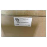 Bamboo style framed and matted Mallard Duck painting 20"x14"