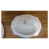 Johnson Brothers Old Britain China castles collection serving bowl and platter 2pc