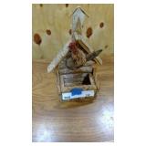 Handmade decorative bird house