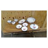 Pirken Hammer Czech China set 8 mics items