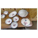 Pirken Hammer Czech China set 8 mics items