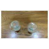 Vintage Olde Thompson Glass salt and pepper shakers