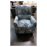 Upholstered Oceanside Manual Recline Recliner