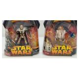 2005 STAR WARS "Revenge Of The Sith" Sneak Preview Action Figures (New Old Stock)