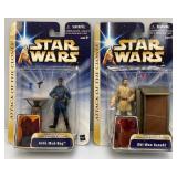 2003 STAR WARS "Attack Of The Clones" Ep2 Gold Series Action Figures (New Old Stock)
