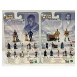 2003 STAR WARS "Attack Of The Clones" Ep2 Gold Series Action Figures (New Old Stock)