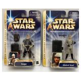 2004 STAR WARS "The Empire Strikes Back" Gold Series Action Figures (New Old Stock)