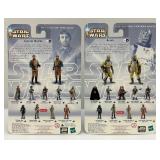 2004 STAR WARS "The Empire Strikes Back & Return Of The Jedi" Gold Series Action Figures (New Old Stock)