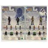 2004 STAR WARS "A New Hope & FansChoice #5" Gold Series Action Figures (New Old Stock)