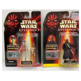 1998 STAR WARS "Episode 1" Action Figures With CommTech Chips (New Old Stock)