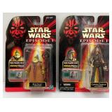 1998 STAR WARS "Episode 1" Action Figures With CommTech Chips (New Old Stock)