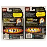 1999 STAR WARS "Episode 1" Action Figures With CommTech Chips (New Old Stock)