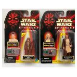 1999 STAR WARS "Episode 1" Action Figures With CommTech Chips (New Old Stock)